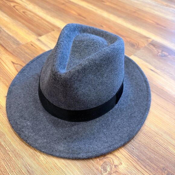 Toucan Collection Gray Wool Fedora Hat New York NWOT Made‎ In USA main image 7